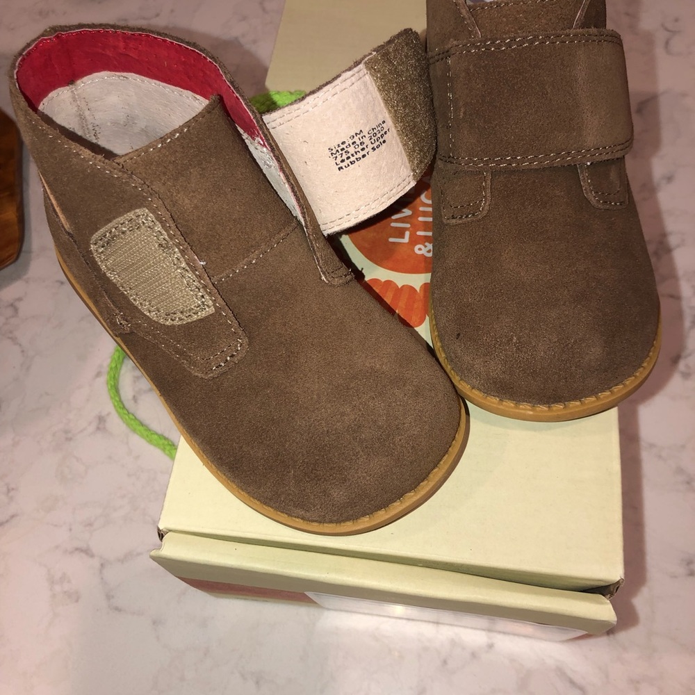 Livie and Luca toddler boy shoes. Size 9. Never worn